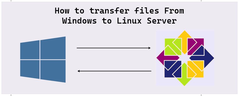 How to transfer files From Windows to Linux Server